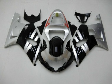 Cheap 2001-2003 Black Silver Suzuki GSXR 600/750 Motorbike Fairing Canada