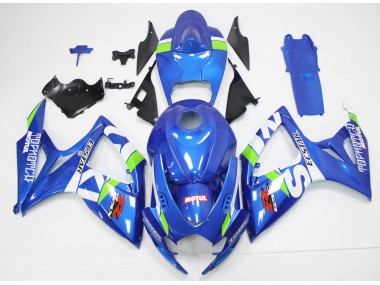 Cheap 2006-2007 Blue White Suzuki GSXR 600/750 Motorcycle Fairings Canada