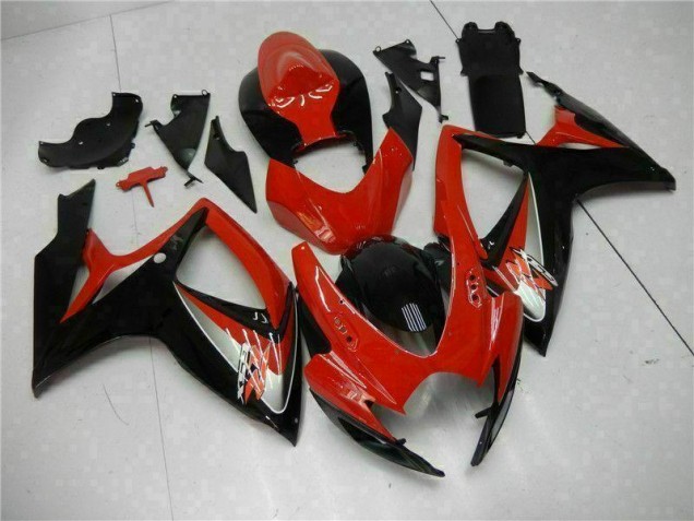 Cheap 2006-2007 Red Suzuki GSXR 600/750 Bike Fairing Kit Canada