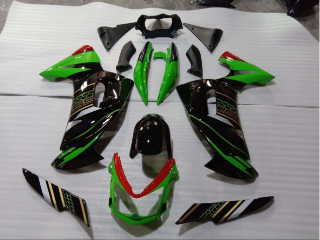 Cheap 2006-2008 Green Black Kawasaki EX650 Bike Fairings Canada