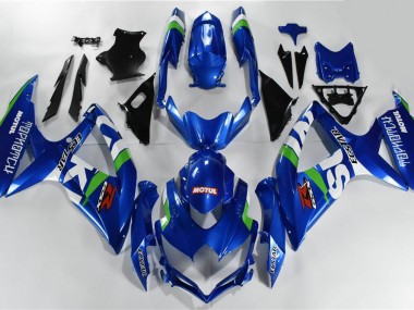 Cheap 2008-2010 Blue White Green Suzuki GSXR 600/750 Motor Bike Fairings Canada