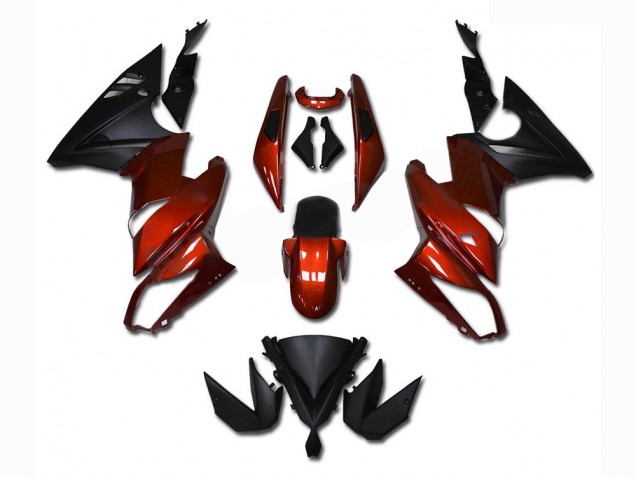 Cheap 2009-2011 Red Kawasaki EX650 Bike Fairing Canada