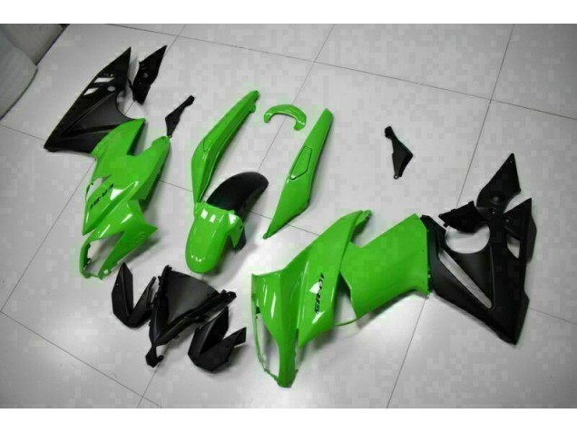 Cheap 2009-2011 Green Black Kawasaki EX650 Motor Bike Fairings Canada