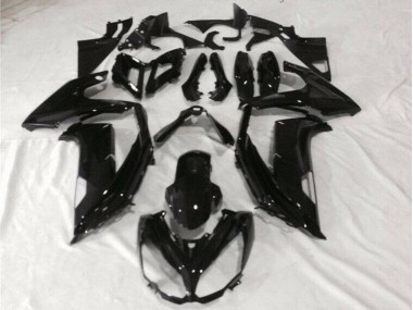 Cheap 2012-2016 Glossy Black Kawasaki EX650 Motor Bike Fairings Canada