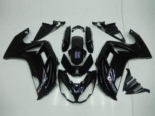 Cheap 2012-2016 Glossy Black Kawasaki EX650 Motorcycle Fairings Kit Canada